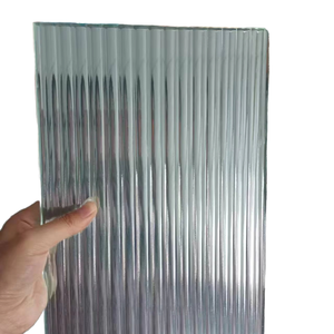 Changhong personalizzabile vetro ondulato temperato vetro scanalato camera da letto industriale ospedale scala <span class=keywords><strong>ingresso</strong></span> bagno - Product Image 1