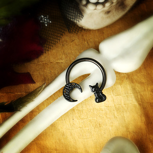 Anneaux de piercing en acier chirurgical 16G pour le nez, le septum, le cartilage, l'hélix, le <span class=keywords><strong>tragus</strong></span>, l'oreille, le lèvre, en forme de <span class=keywords><strong>fer</strong></span> à <span class=keywords><strong>cheval</strong></span> - Product Image 3