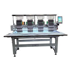 Shangcheng 4-Head Computerized Embroidery Machine 500x800mm Industrial Home Use Sewing Equipment - Product Image 1