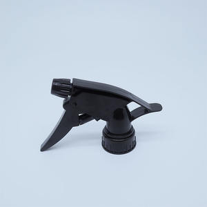 Pulverizador vacío de agua tipo prensa manual negro de 28mm para solución de limpieza tapa de botella de salón de jardinería - Product Image 3
