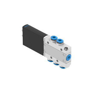 Festo Mhe2-Ms1h-5/2-Qs-4 Solenoid Valve 24V Industrial Automation Stackable High Speed Valve - Product Image 1
