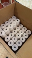 Papier thermique pour caisse enregistreuse MX de haute qualité, écologique, 57x30mm, monocouche, sans BPA, impression personnalisable