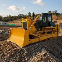 Entièrement testé, Shantui SD32 d'occasion, capacité de bulldozing de 10 m, moteur Cummins, poids de la machine de 37200 kg, modèle 2024