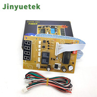 Papan Kontrol Timer Digital 4 Digit Presisi Tinggi JY, Dioperasikan dengan Koin, 1 Tahun Garansi, Bahasa Inggris, untuk Mesin Arcade dan Vending di Pasar Filipina