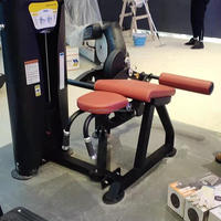 Appareil de musculation professionnel à charge sélective intégrée, machine à curls des jambes hyper-écartée, certifié ISO9001/CE, en métal