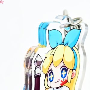 QQ Crystal Clear Custom <b>Plastic</b> Diy Acrylic Keychain Set Bag Charms <b>Key</b> <b>Rings</b> with Chain Acssesoriess Interactive Gift - Product Image 3