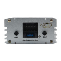 Amplificateur de voiture DSP avec processeur Android, amplificateur de puissance 4 canaux classe A/B avec crossovers, construction en aluminium