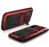Housse de protection antichoc étanche certifiée TPU + PC IP68 avec protecteur de caméra pour 15 coques de téléphone