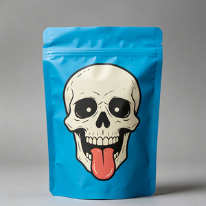 Custom Printed 3.5g Security Biodegradable Stand Pouch Gravure Printing Resealable Mylar Ziplock <b>Packaging</b> <b>Bags</b> - Product Image 4