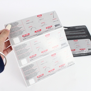 Bolsa con cremallera reciclada con impresión personalizada, bolsa de paquete de plástico suave para Señuelos de Pesca, bolsas de cebo resellables transparentes, embalaje - Product Image 4