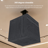 Écran LED Cube P2.5 P3 P3.91 P4 Intérieur Extérieur 3D Magique HD Vidéo Publicitaire 5 Faces Multi Faces Écran LED Cube pour Événement