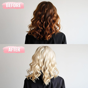 Décolorant pour cheveux, <span class=keywords><strong>poudre</strong></span> décolorante professionnelle pour salon, haute performance, jusqu'à 9 niveaux de décoloration pour les mèches et l'éclaircissement des cheveux - Product Image 4
