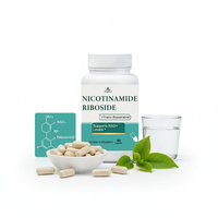 Complément NAD à Marque Blanche : Capsules de NR Nicotinamide Riboside et Resvératrol pour le Soutien Énergétique Cellulaire - Prix de Gros