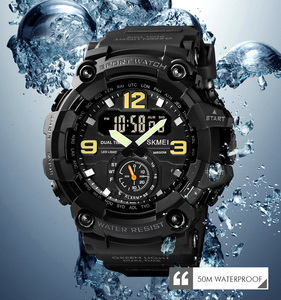 <span class=keywords><strong>Relojes</strong></span> SKMEI 1637 Analógicos y <span class=keywords><strong>Digitales</strong></span> de Súper Fábrica para Hombre, Económicos, en Stock Listos para Enviar, los <span class=keywords><strong>Mejores</strong></span> Regalos para Sus Hombres - Product Image 2