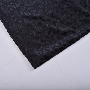 Đa Màu Sắc Dệt Kim Nhung <span class=keywords><strong>Burnout</strong></span> Vải 4 Cách Căng Hoang Dã Leopard Nhung Vải Cho Ăn Mặc - Product Image 6