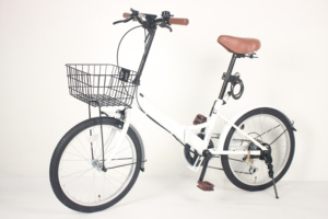 Vélo pliant 20 pouces en gros, léger, à vitesse variable, avec cadre en acier au carbone et système de frein à disque - Product Image 3