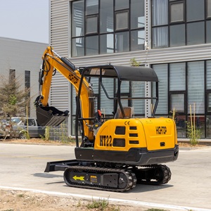 รถขุดขนาดเล็ก รุ่น HT-22 แบบมีห้องโดยสาร (อุปกรณ์เสริม) ระบบไฮดรอลิก ตีนตะขาบ น้ำหนัก 2.2 ตัน เครื่องยนต์ EPA สำหรับงานรื้อถอนภายในอาคาร - Product Image 2