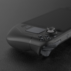 Botones de Repuesto Transparentes Negros de Plástico EXtremeRate para Consola Steam Deck LCD - Product Image 3