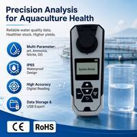Analyseur de qualité de l'eau portable VX-AQ pour l'aquaculture, testeur d'eau multiparamètres pour l'élevage de poissons et de crevettes