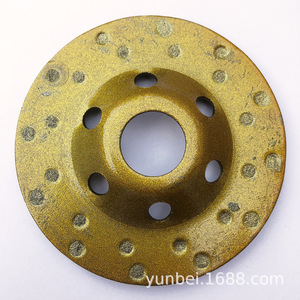 Disque à lamelles diamantées 12 dents 6 trous pour le meulage de la pierre et du béton, carbure bleu, 100 mm, pour meuleuse d'angle - Product Image 4