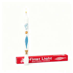 <span class=keywords><strong>Velas</strong></span> Sacramentales de Parafina de Larga Duración <span class=keywords><strong>para</strong></span> Ceremonias de Bautismo, Altar del Hogar - Product Image 2