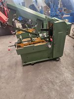 Scie à métaux HanCreate G7025 (G7025) avec moteur de tension de lame manuel et composants d'engrenage