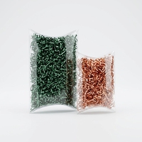 Boîte à oreillers en PVC transparent personnalisée, petite, en plastique, écologique, de forme carrée, certifiée ISO, imprimée en sérigraphie pour cosmétiques, perruques, cadeaux