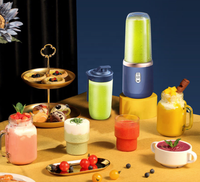 Hete Verkoop Elektrische Slow Juicer Mixer Usb Fruit Smoothie Blender Oranje Juicer Afzuigmachine Machine Kleine Draagbare Juicers