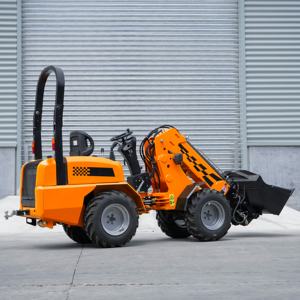 La Chine manuel WY180T 2ton agricole prix articulé <span class=keywords><strong>pelle</strong></span> <span class=keywords><strong>Micro</strong></span> seau petit Mini chargeur sur pneus avant à <span class=keywords><strong>vendre</strong></span> - Product Image 4