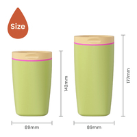 Mug isotherme en acier inoxydable couleur pastel, avec couvercle coulissant et base anti-roulement, idéal pour les voyages, le bureau et l'usage quotidien – Vente chaude