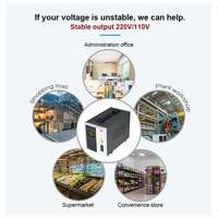 Stabilisateur Électrique de 1000VA à 10000VA 220V Monophasé à Relais Régulateur de Tension Automatique AC Stabilisateurs 1000VA AVR