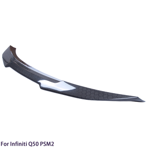 สปอยเลอร์หลังคาร์บอนไฟเบอร์ทรงรังผึ้งแบบ PSM สำหรับ Q50 Q50S Q50L ปี 2013-2023 - Product Image 5