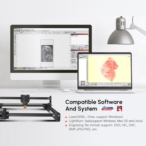 Fábrica Mini Co2 DIY 3D escritorio tallado corte portátil máquinas de grabado láser para Metal cuero joyería madera - Product Image 3