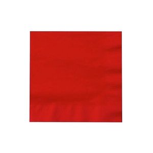 Juego de tovaglioli monouso 2 Veli 50 pz (33x33cm) Rosso 700700RO - Product Image 1