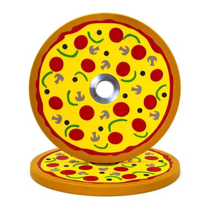 Miễn phí trọng lượng hiệu quả tập thể dục và niềm vui động lực bánh pizza Bumper tấm - Product Image 1