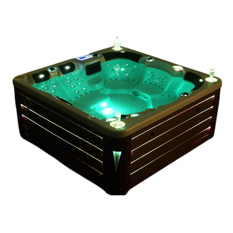 Горячая Распродажа, гидромассажная Ванна на 6 человек с струей 108 шт. для сада
