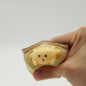 Jouets sensoriels anti-stress pour chiens, en silicone et plastique, à presser, en forme de tasse, emballage boîte, pour soulager le stress - Product Image 6