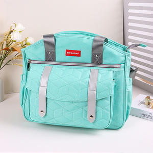 Bolsa para mamá Baby Blue Sky, bolsa para pañales resistente al agua de lona de 40x15x33cm para almacenamiento en el hogar - Product Image 3