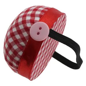 A Forma di palla FAI DA TE Ago Pin Cuscino Holder Kit Da Cucito Pincushions Cucire Pin Cuscino Casa Forniture Per Cucire