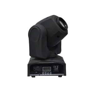 LED Mini Kepala Berputar Manual 10W/30W/60W Spot Kepala Berputar Lampu Panggung Bagian Pernikahan DJ Disko Lampu Moving Head