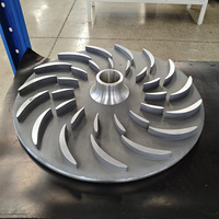 Custom Designed 2024-T3 Aluminum Impeller Harsh Environment Compressor Fan Spur Gear 2024-T3 Compressor Aluminum Impeller