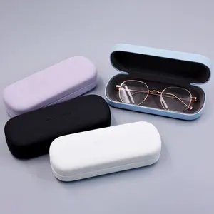 Bestpackaging Hard Shell Eyeglasses Case Leather Glasses Case Box Packaging Custom Logo Sunglasses Case