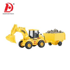 HUADA-Jouet pelleteuse à friction avec lumière et son pour garçons, simulation <span class=keywords><strong>de</strong></span> ville, véhicule d'ingénierie, 2025 - Product Image 4