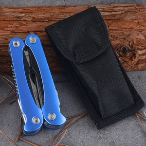 OEM Large-size 420 Stainless Steel Blade Aluminum Handle Folding Outdoor <b>Long</b> <b>Nose</b> Cutting Multitool Pliers for Camping - Product Image 6