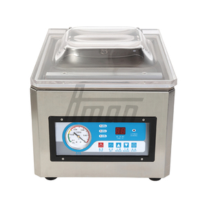 Machine d'emballage alimentaire semi-automatique en acier inoxydable Broster Vacuum Sealer 320x275x50mm 220V - Product Image 1