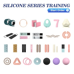 SANFAN sac d'approvisionnement direct d'usine Kettlebell équipement de Fitness sportif pour l'entraînement à domicile compétition de force des bras en Silicone antidérapant - Product Image 6