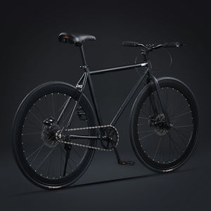 Bicicleta de Carretera de Acero Ultraligera Simplificada, Bicicleta de Carreras para Adultos con 6 Velocidades y Engranaje Fijo para Niños y Niñas - Product Image 4