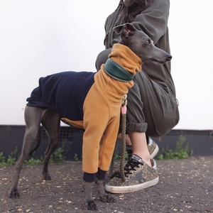Qiqu Pet Supplies Custom New Designer Italian <strong>Greyhound</strong> Coats Whippet Sighthound Clothing <strong>Fleece</strong> <strong>for</strong> Dog Pullover Sweater Jumper - Product Image 1