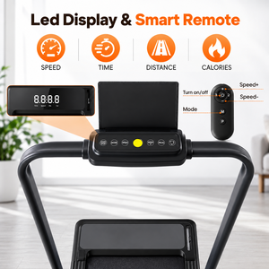 3 in 1 Compact Under Desk <b>Walking</b> <b>Pad</b> Treadmill Portable Armless Quiet <b>Walking</b> Machine for Home Office 200 Lbs Capacity - Product Image 3