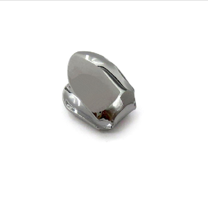 Oferta Especial: Grillz Abierto para una Sola Dentadura, Chapado en Oro, Estilo Hip Hop - Product Image 5
